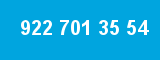 922 701 35 54